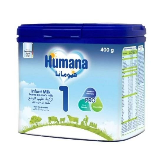 manual-4031244004796 هيومانا 1 حليب أطفال للرضع 400 جم