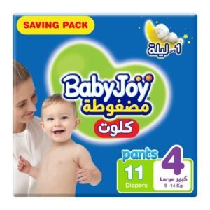 بيبي جوي كلوت حفاضات مقاس 4 كبير عدد 11