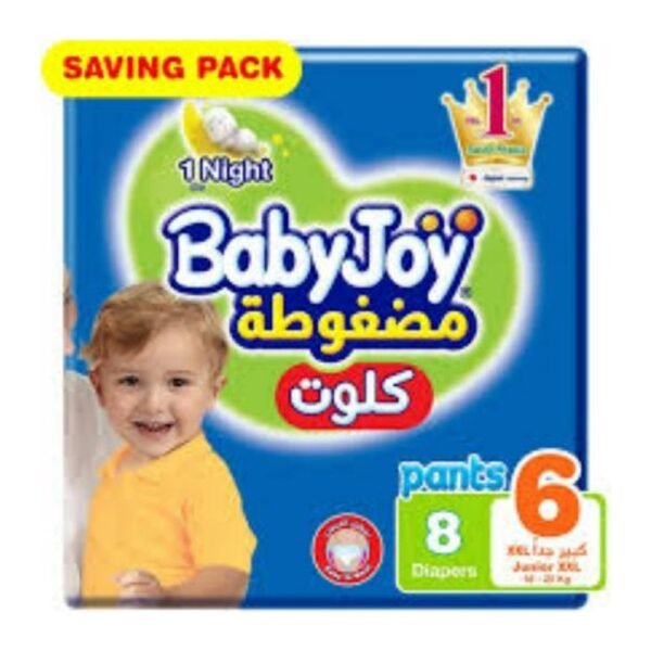 بيبي جوي كلوت حفاضات مقاس 6 2XL عدد 8