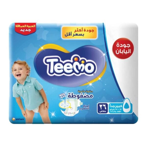 تيمو حفاضات أطفال مقاس 5 جونيور 28 حفاض
