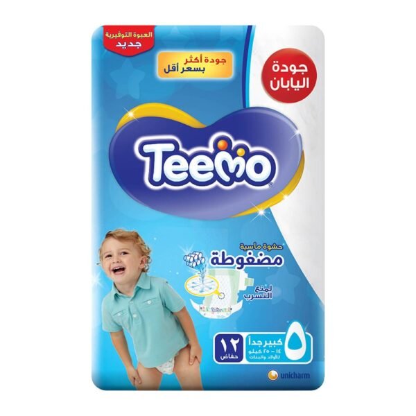 manual-6281008107449 تيمو حفاضات أطفال عبوة التوفير مقاس 5 جونيور 12 حفاض