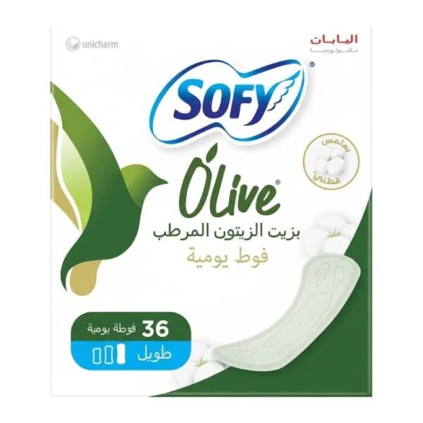 manual-6281008158311 سوفي فوط يومية بزيت الزيتون طويلة 36 فوطة
