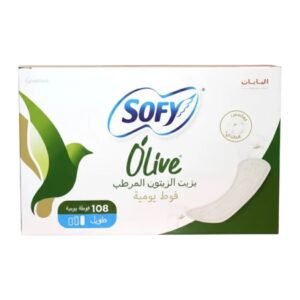 سوفي فوط يومية بزيت الزيتون طويلة 108 فوطة