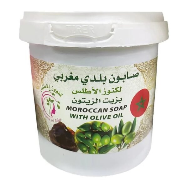 manual-6287028960033 كنوز الأطلس صابون بلدي مغربي بزيت الزيتون 500 جم