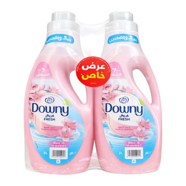 داوني منعم أقمشة نسيم الأزهار 2 لتر + 2 لتر