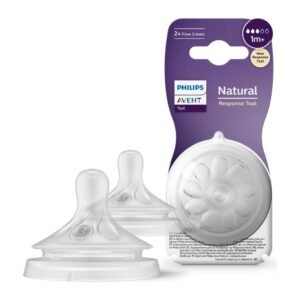 manual-8720689012034 حلمات فيليبس أفنت Natural Response تدفق 3 شهر+ قطعتين