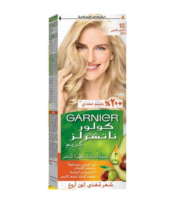 صبغة جارنيه اشقر ثلجى فاتح ( 10 ) 40 مل