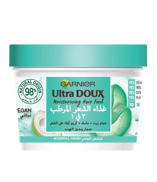 product-3600542371063 كريم شعر جارنية 3*1 صبار و جوز هند 390 مل