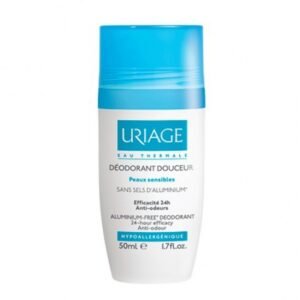 product-3661434002687 رول أون يورياج مزيل للعرق بحجم 50 مل، مناسب للعناية اليومية مع تركيبة لطيفة على البشرة.
