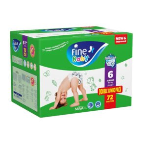 فاين بيبى بوكس رقم 6 72 حفاض