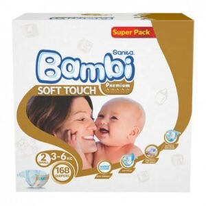 product-6281017821213 كرتون بامبى رقم 2 صغير 168حفاض