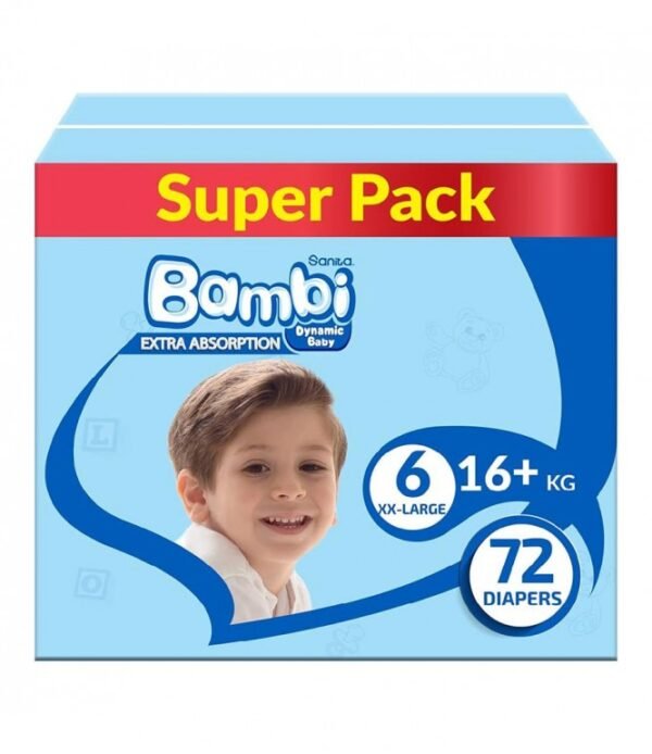 product-6281017821237 كرتون بامبى كبير جدا 72حفاض