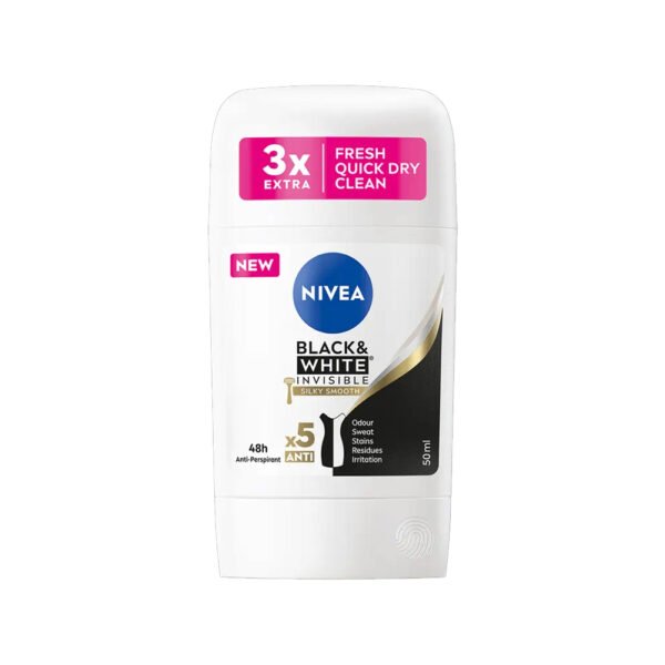 product-9005800352329 مزيل عرق نيفيا استيك ابيض واسود انفيزبل 50 مل